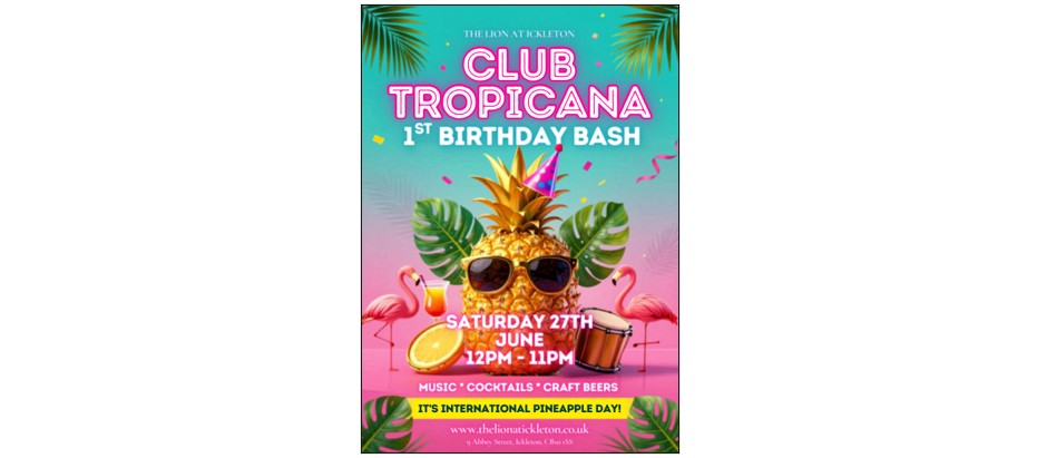 The Lion’s Birthday Bash!