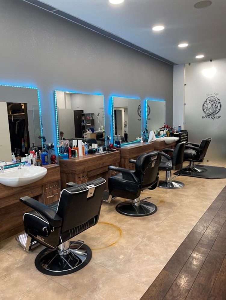 Salon Se7en, Cambourne, interior