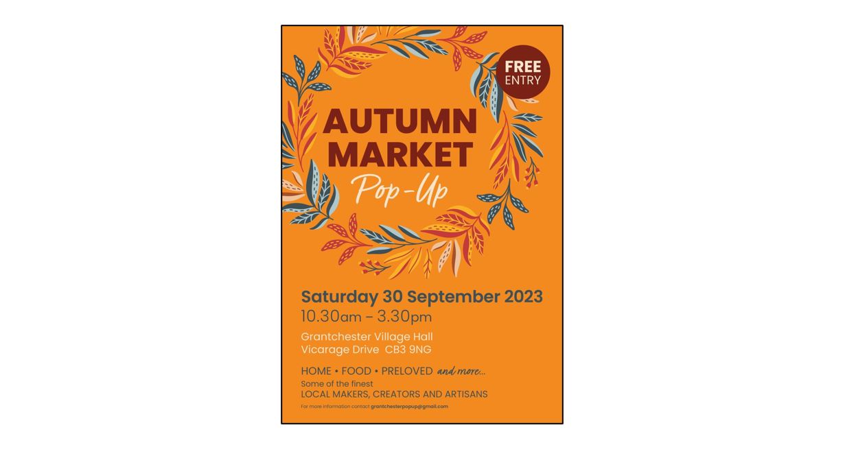 Autumn Pop Up Market