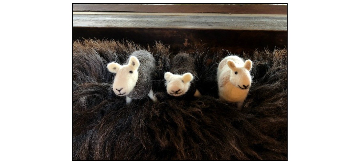 Needle Felting Workshop with Russet Flock