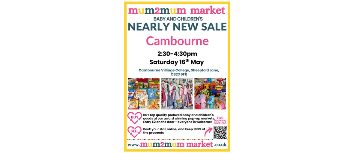 Cambourne Mum2Mum Baby and Children's Nearly New Market