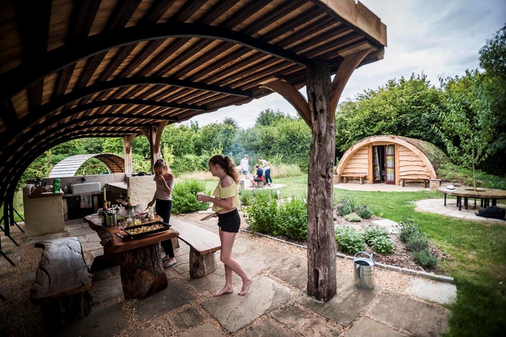 Guilden Gate Glamping, huts