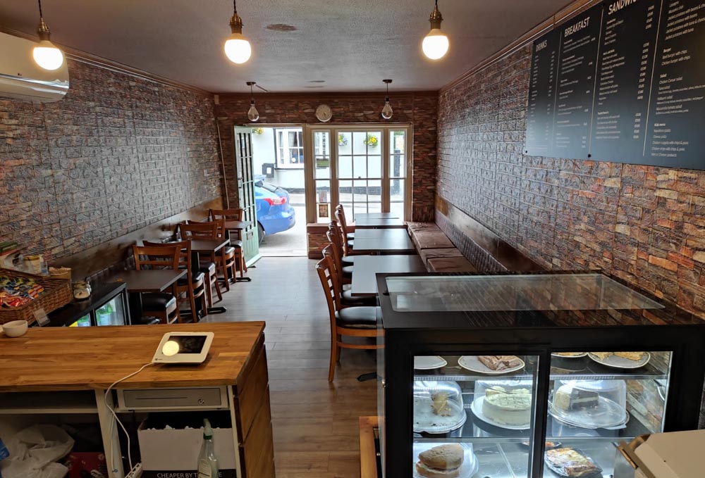 Cambridge Buffet Company, cafe seating area