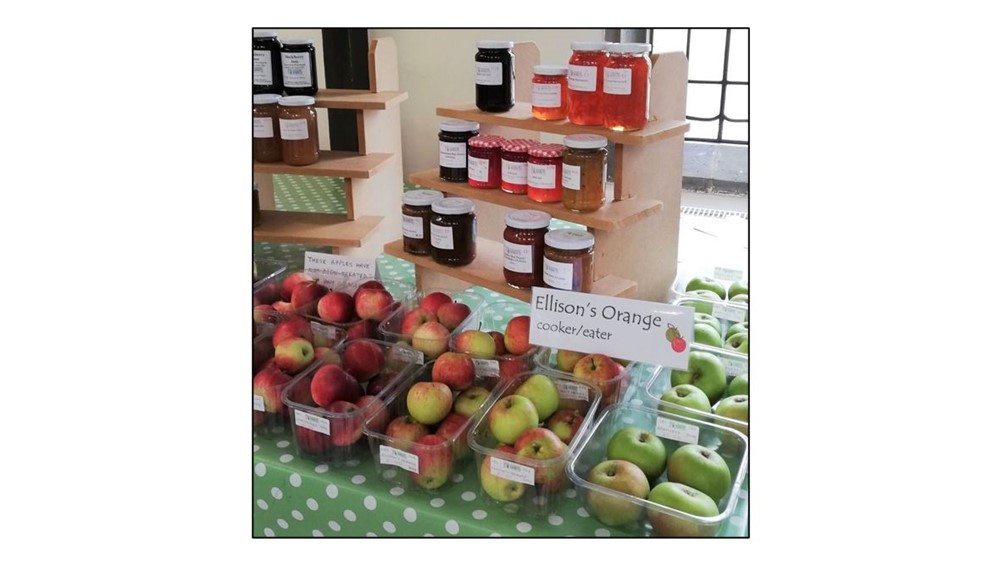 Histon Country Market - apples & jams