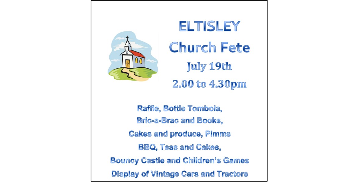 Eltisley Church Fete - Poster