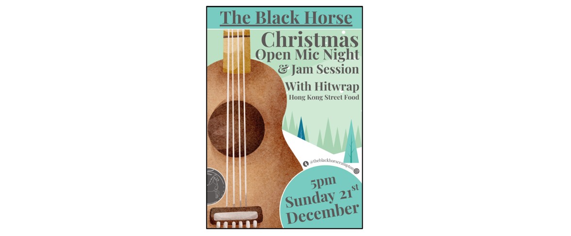 The Black Horse Open Mic Night