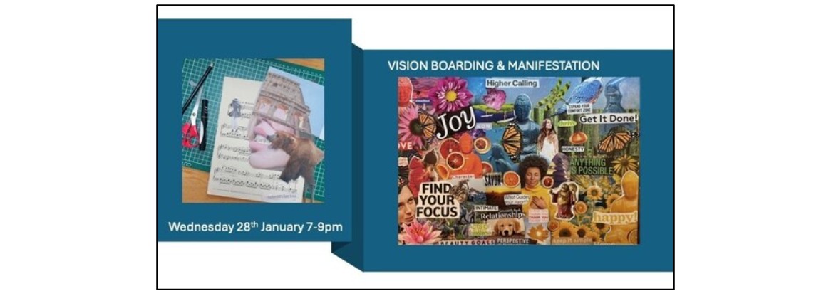 Art & Wellness Workshop - Vision Board Making & Manifestation