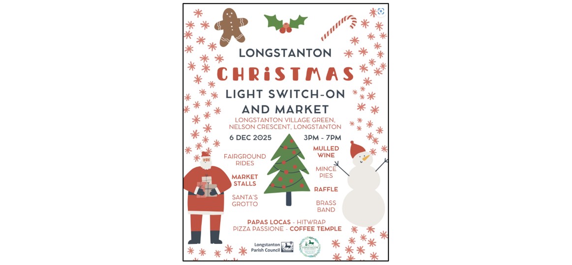 Longstanton Christmas Light Switch-On and Market 