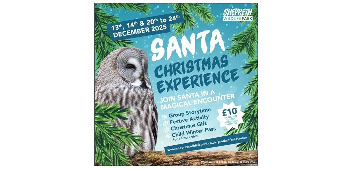 Meet Santa at Shepreth Wildlife Park