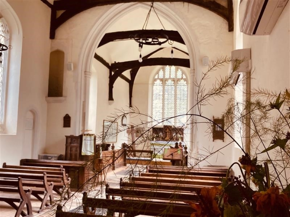 St Mary's Church, Great Eversden, interior