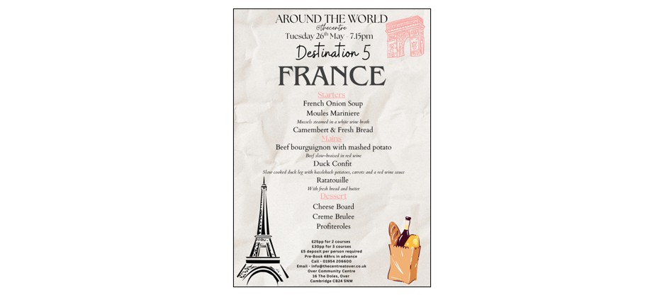 Around the World – A Tasty Tour France