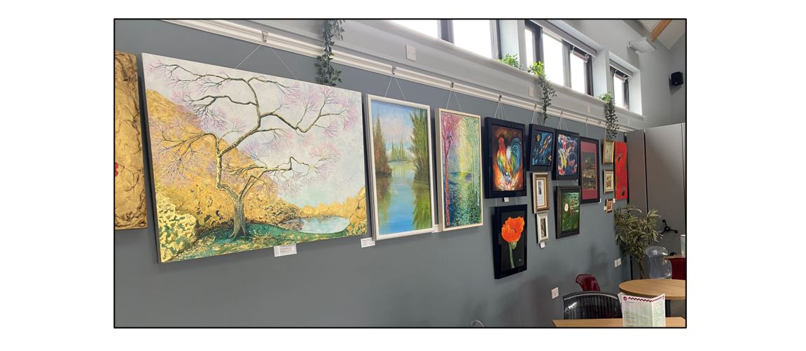 Melbourn Hub - Art Display