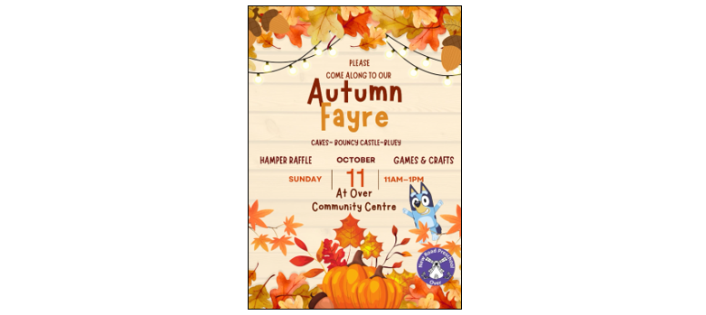 Autumn Fayre at Over CC