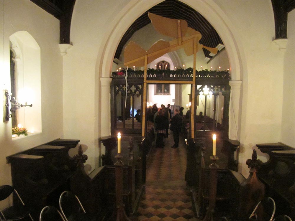 St Michael and All Angels, Caldecote, Interior