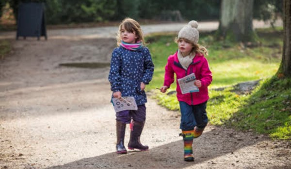Percy the Park Keeper's winter wander trail at Wimpole Estate