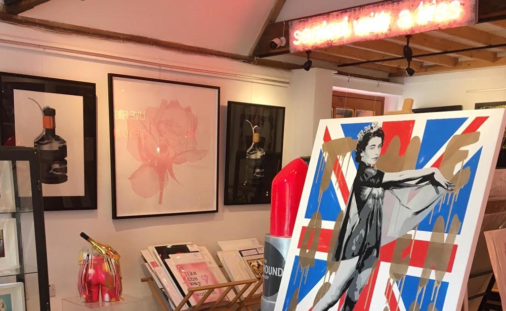 The Art Hound Gallery- interior 2