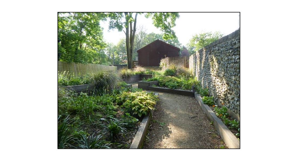St Mary's Church, Linton, Peace Garden