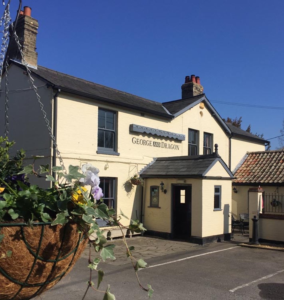The George & Dragon Elsworth, exterior