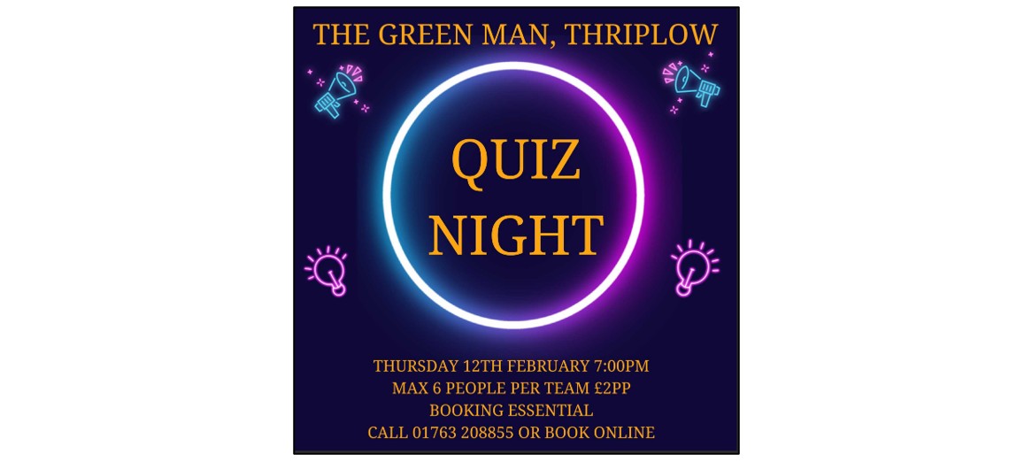 Quiz Night at The Green Man