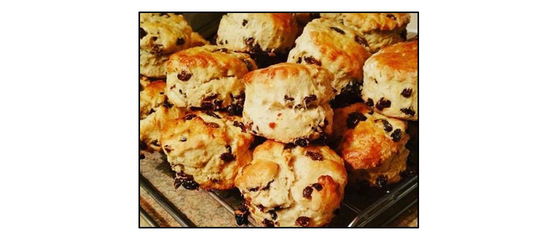 Orwell Antiques and Vintage Fair - scones