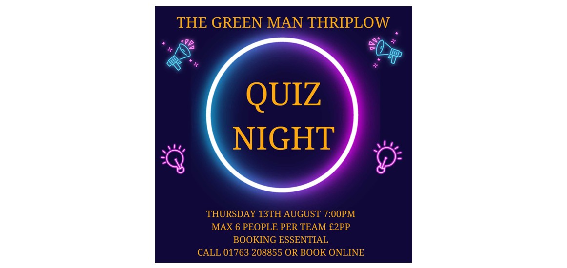 Quiz Night at The Green Man