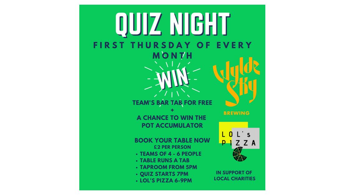 Wylde Sky Quiz Night