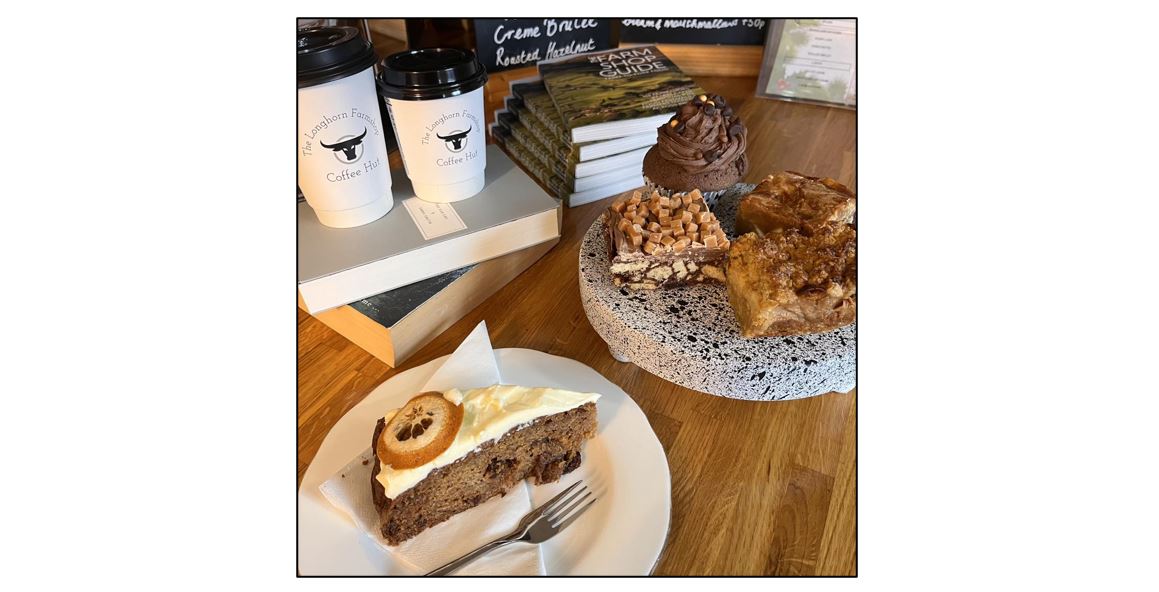 The Longhorn Farmshop - coffee and cakes