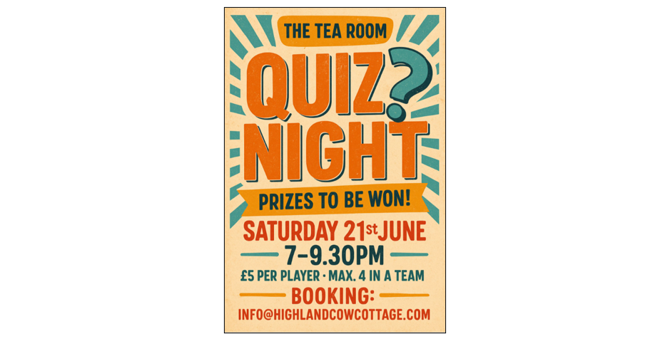The Tea Room Quiz Night