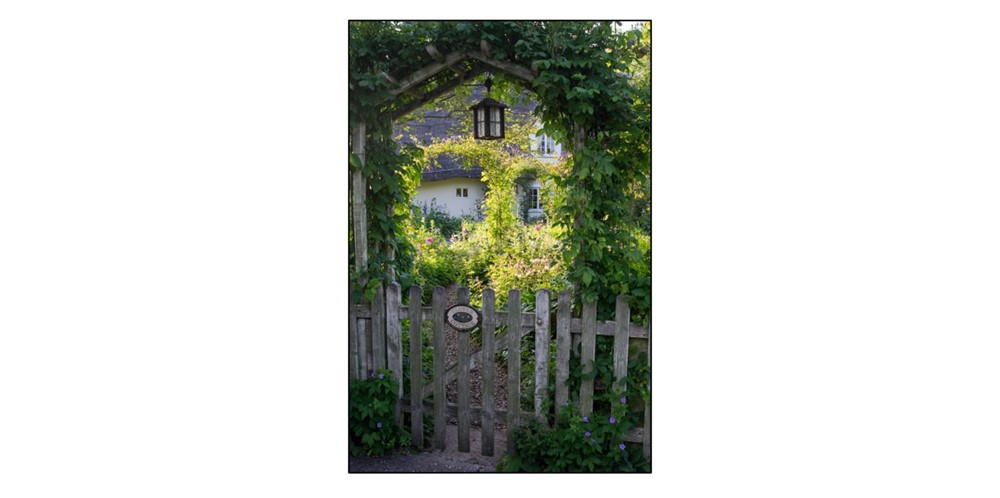 Open Garden at Clover Cottage - gate