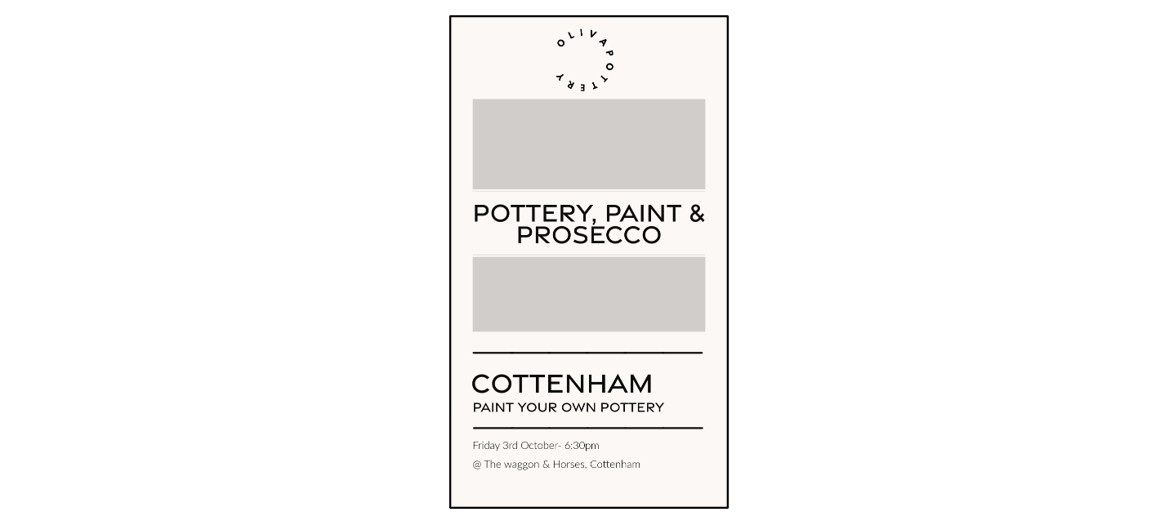Pottery, Paint & Prosecco