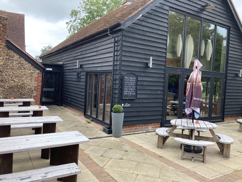 George Inn Babraham, back