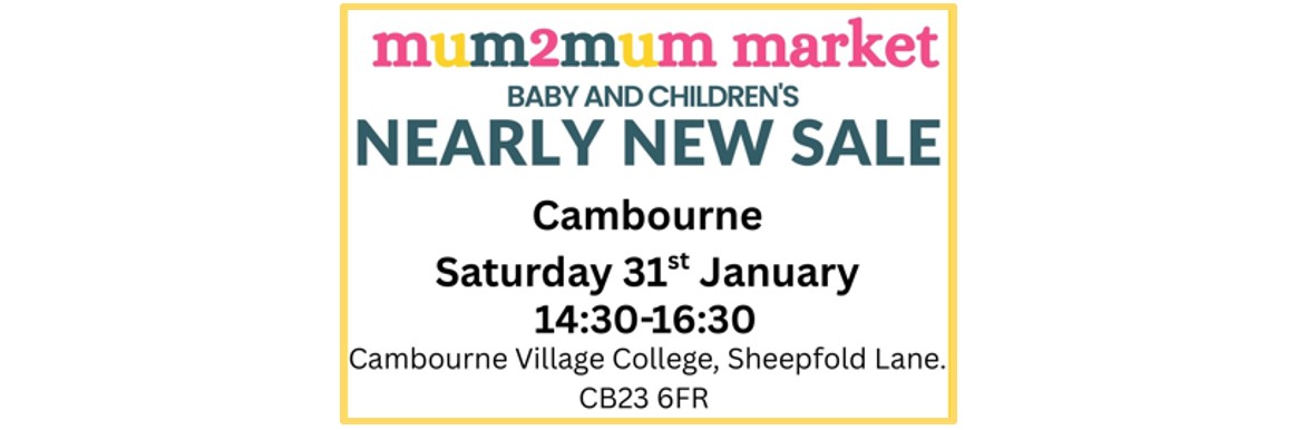 Cambourne Mum2Mum Baby and Children's Nearly New Market
