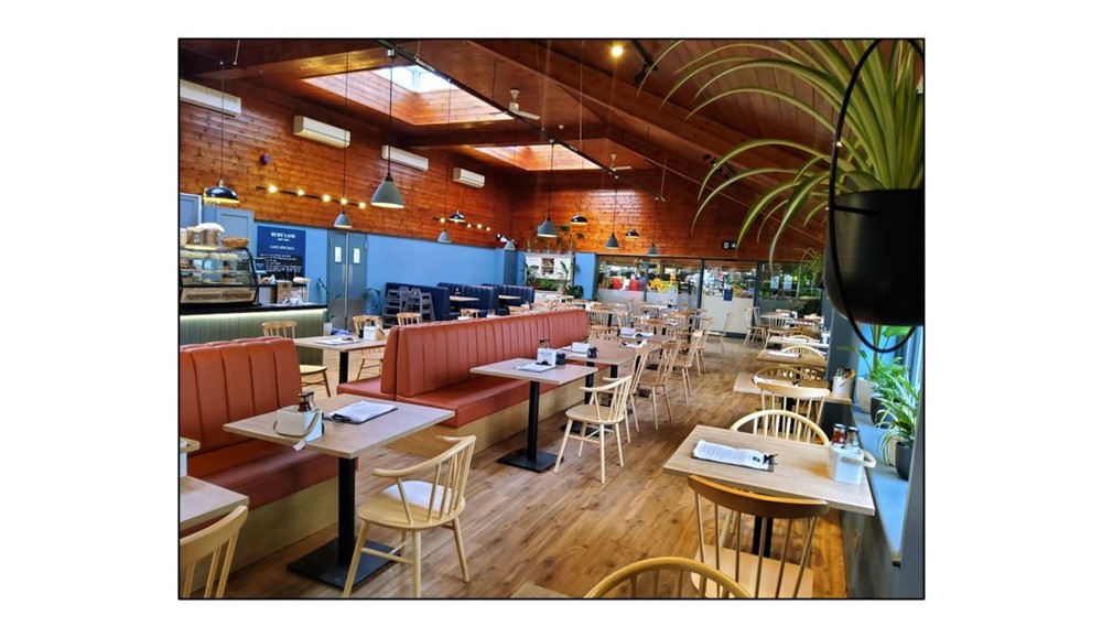 Bury Lane Farm Shop - cafe interior