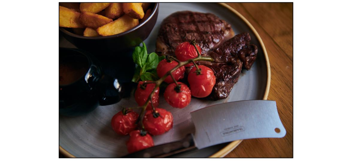 The Rupert Brooke - steak dinner