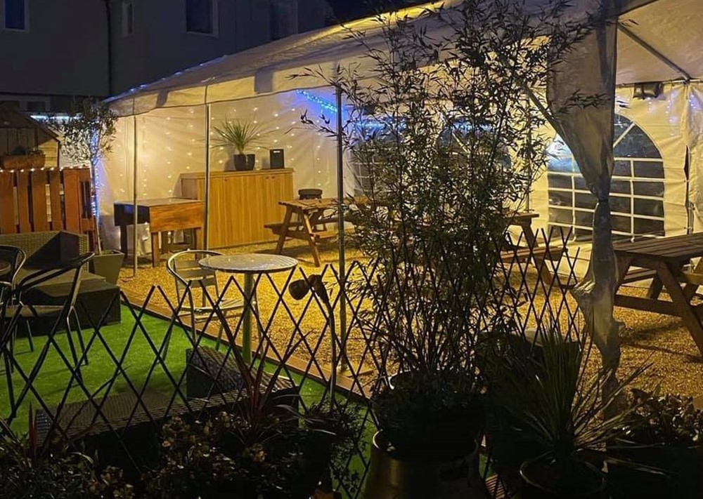 The Crown Inn Linton  - Outside Seating Area