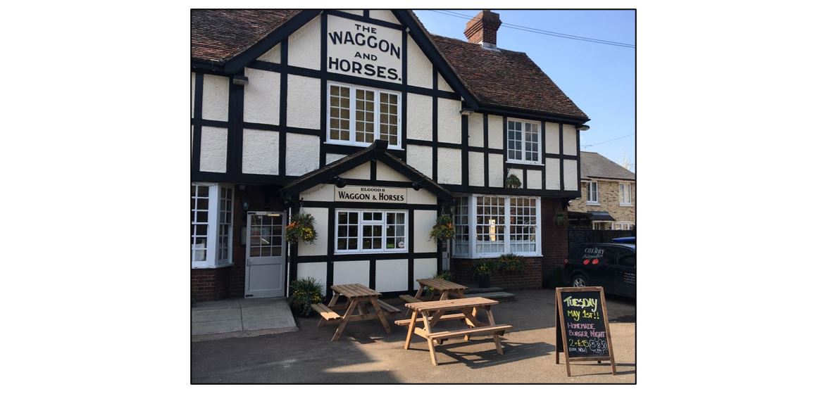 Waggon and Horses, Milton, exterior
