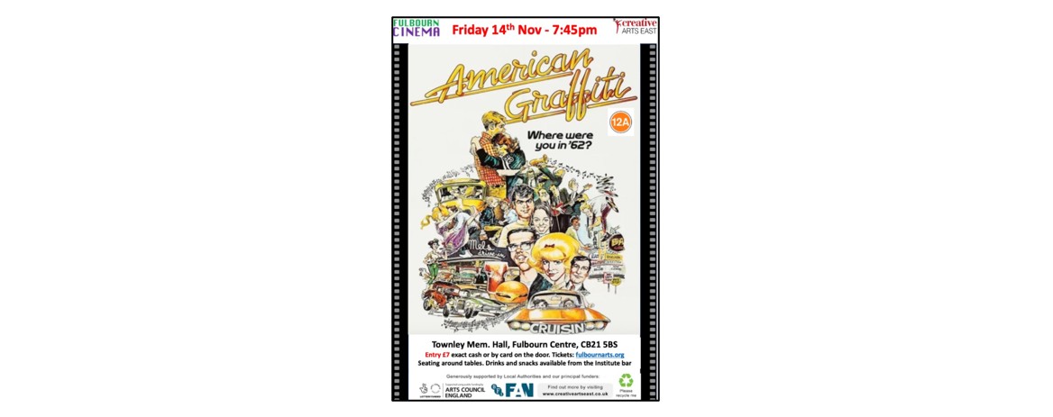 Cinema Night at Fulbourn - American Graffiti 