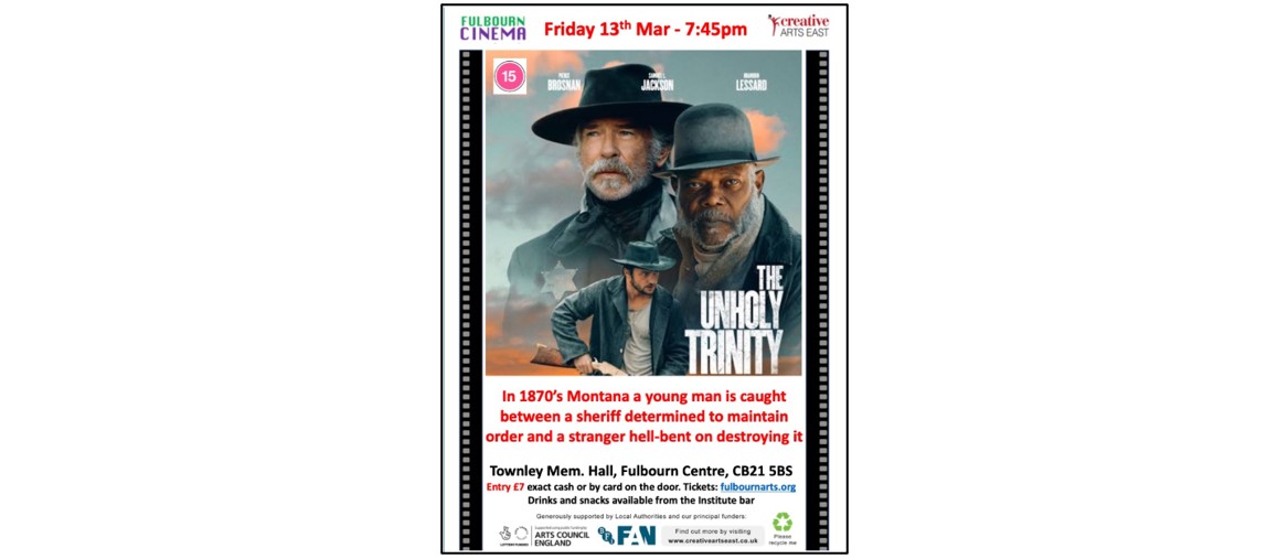Cinema Night at Fulbourn - The Unholy Trinity 