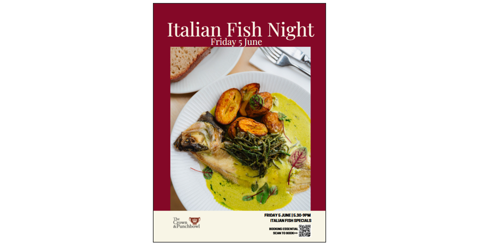 Italian Fish Night Italian Fish Night