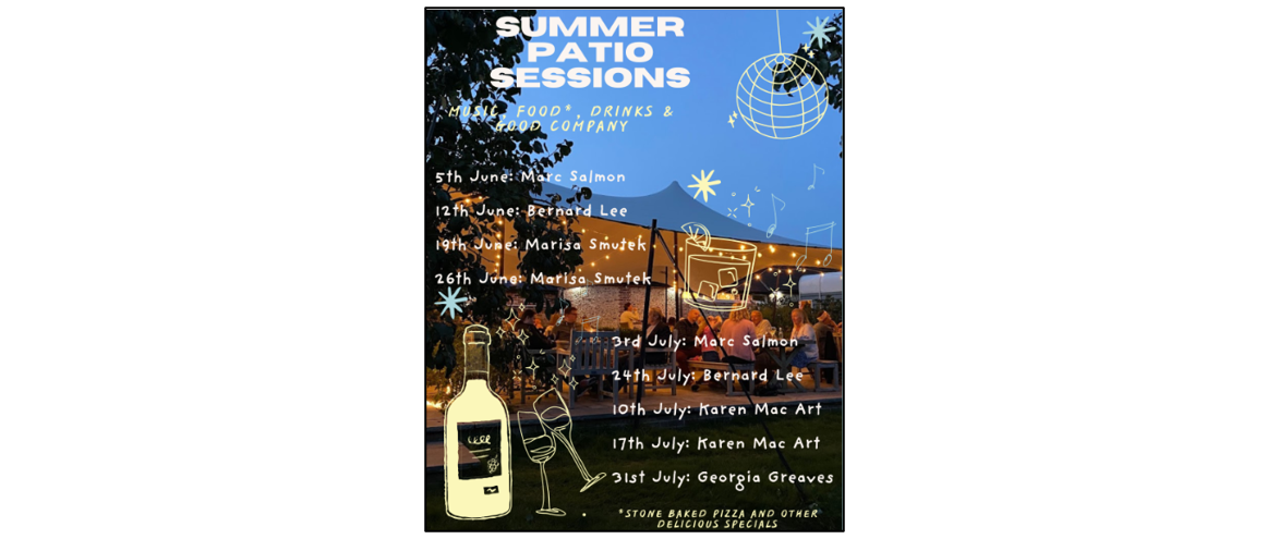 The Three Hills Summer Patio Sessions