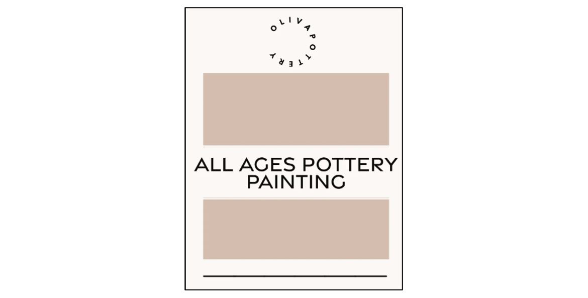 All Ages Pottery Painting - Milton