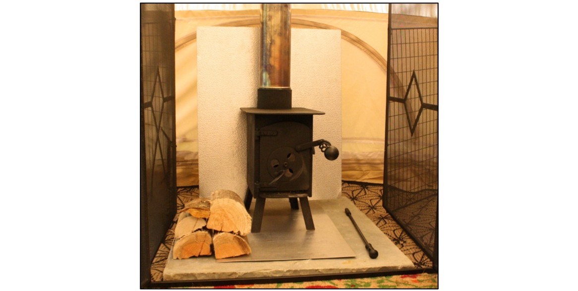 Fen End Farm  -woodburner