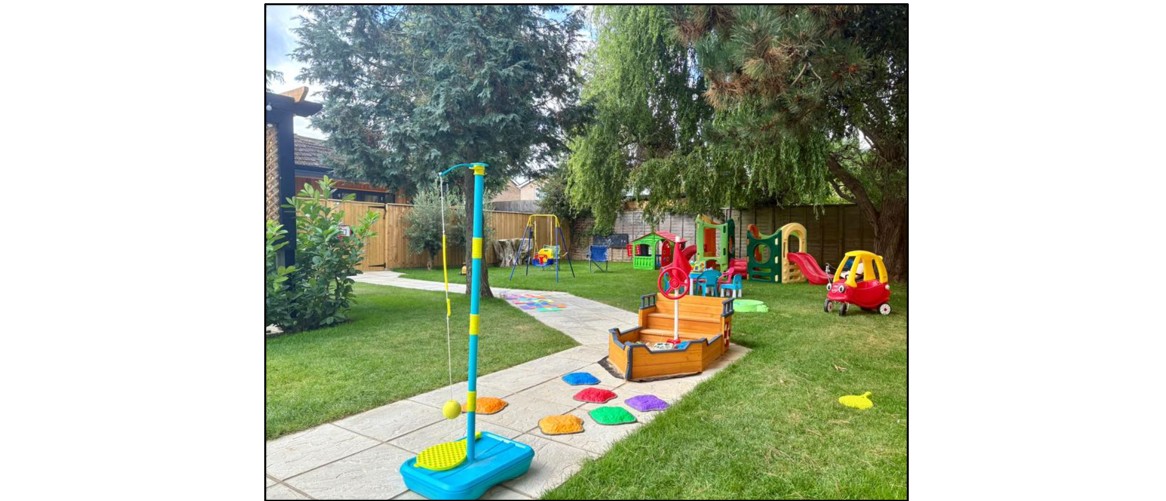 Waggon and Horses - garden and equipment