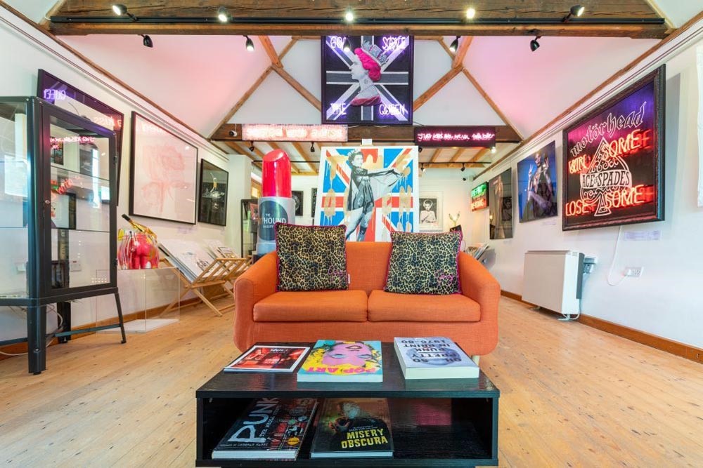 The Art Hound Gallery- interior