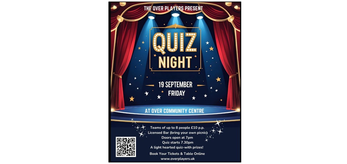 The Over Players Quiz Night