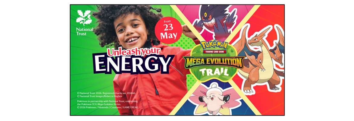 Pokémon TCG Mega Evolution Trail at Wimpole Estate