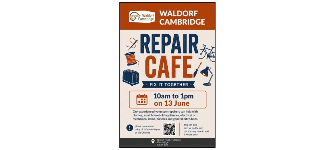 Waldorf Cambridge Repair Cafe