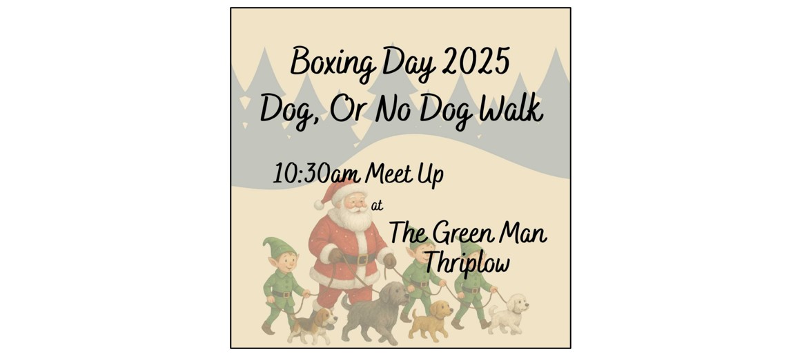 Boxing Day Dog or no Dog Walk