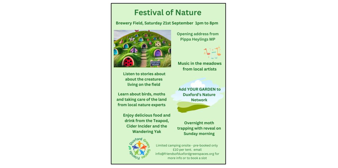 Duxford's Festival of Nature - Poster in full
