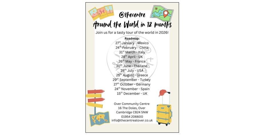 Around the World – A Tasty Tour - Dates